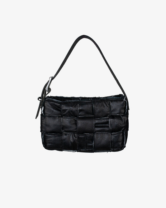 Woven Jacket Shoulder Bag